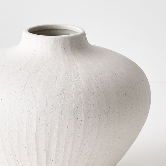 2 x Lerato Pot - White Chalk