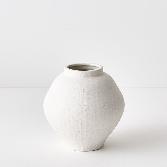 2 x Lerato Pot - White Chalk