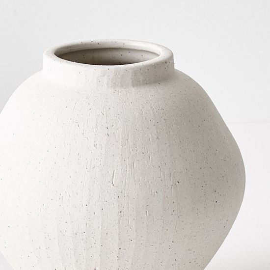 2 x Lerato Pot - White Chalk