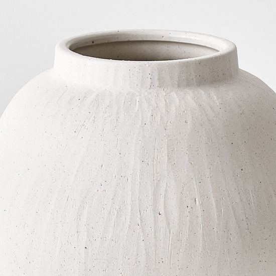 2 x Lerato Pot - White Chalk