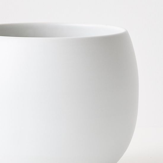 2 x Haslea Pot - White