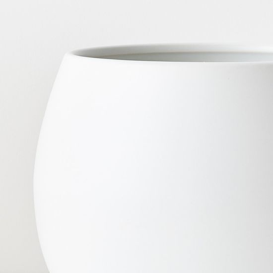 2 x Haslea Pot - White