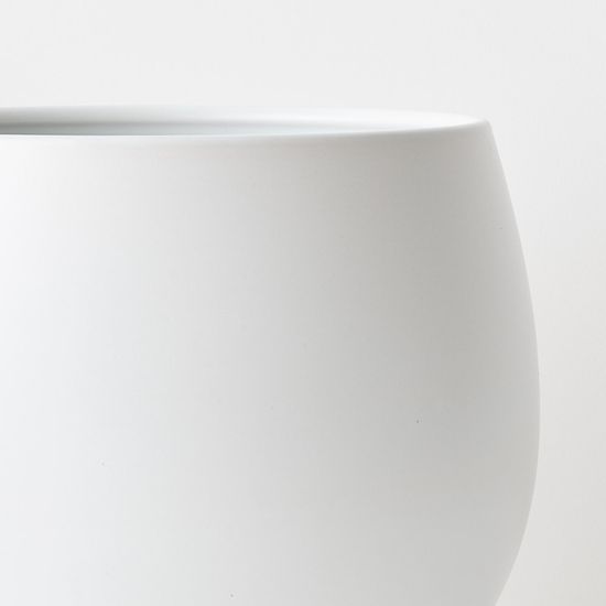 2 x Haslea Pot - White