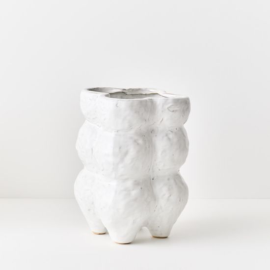 2 x Jenna Vase - White
