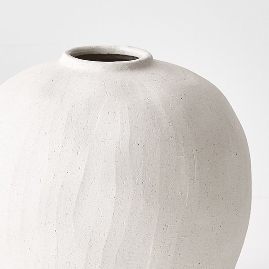 2 x Alecta Pot - White Chalk