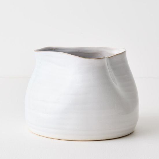 2 x Daya Pot - Winter White (FI10731WW)