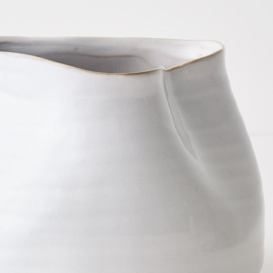 2 x Daya Pot - Winter White (FI10731WW)