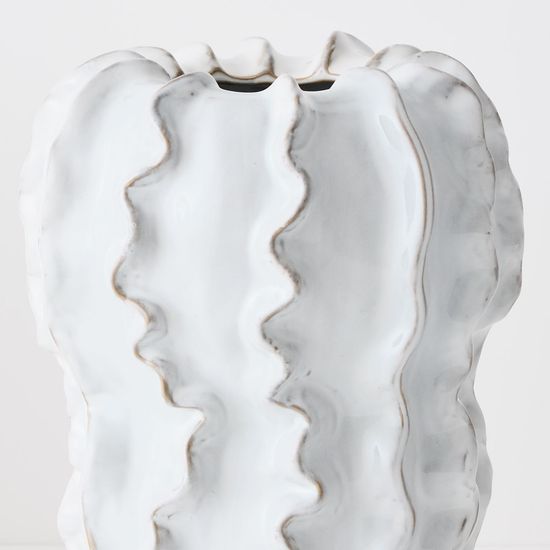 2 x Zasha Vase - Winter White