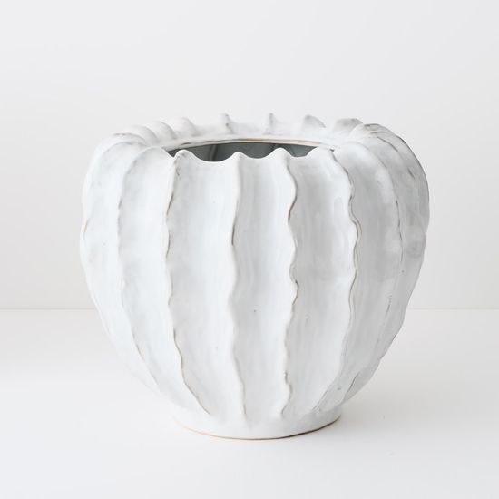 Zasha Pot - Winter White
