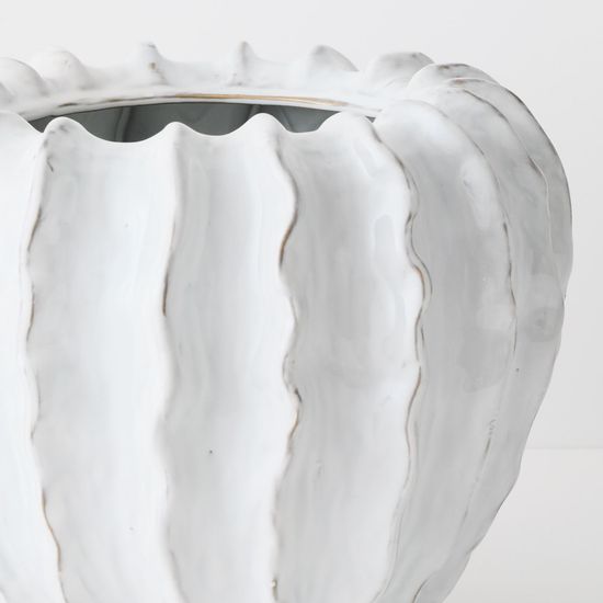 Zasha Pot - Winter White