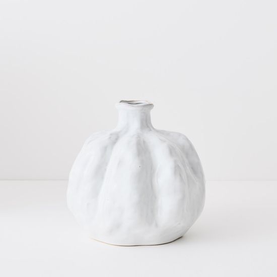 2 x Mathilde Vase - Winter White