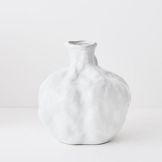 2 x Mathilde Vase - Winter White