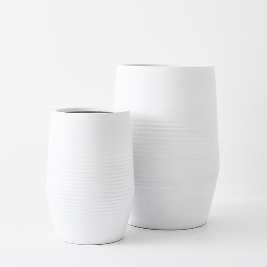 Pot Mula (set/2) - White