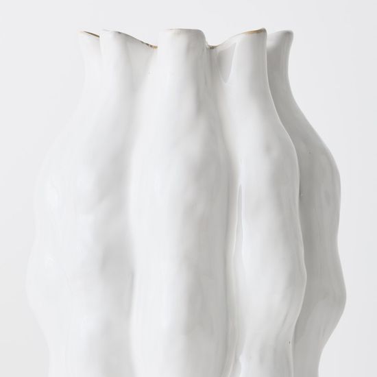 Eudora Vase - Winter White