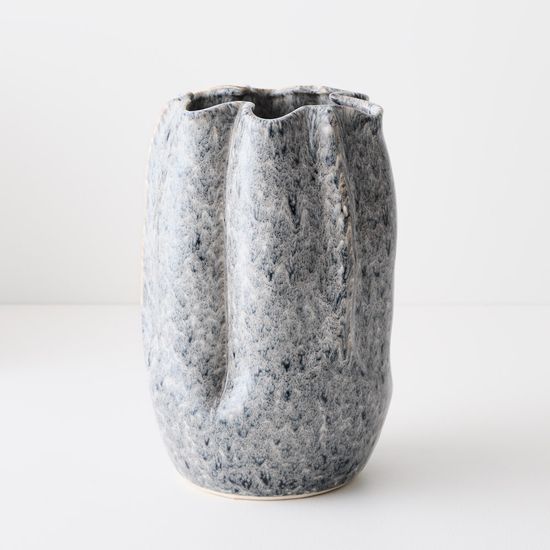 2 x Vase Olbia - Grey Wash