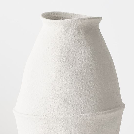 2 x Vase Diavolo - Limestone