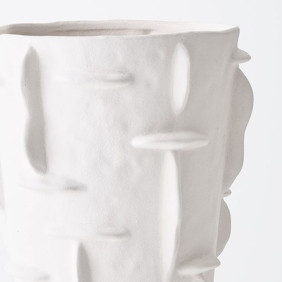 Kaito Vase - White