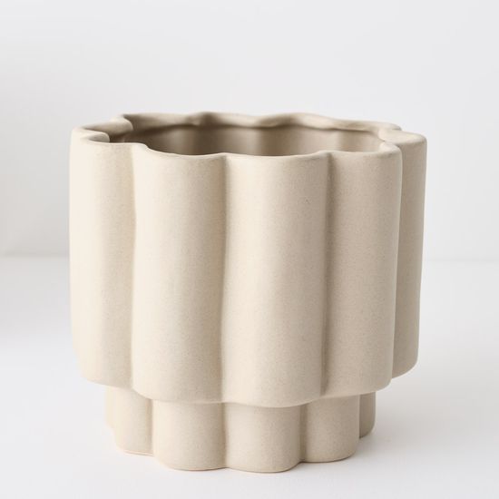 2 x Gustel Pot - Putty (FI10989PTY)