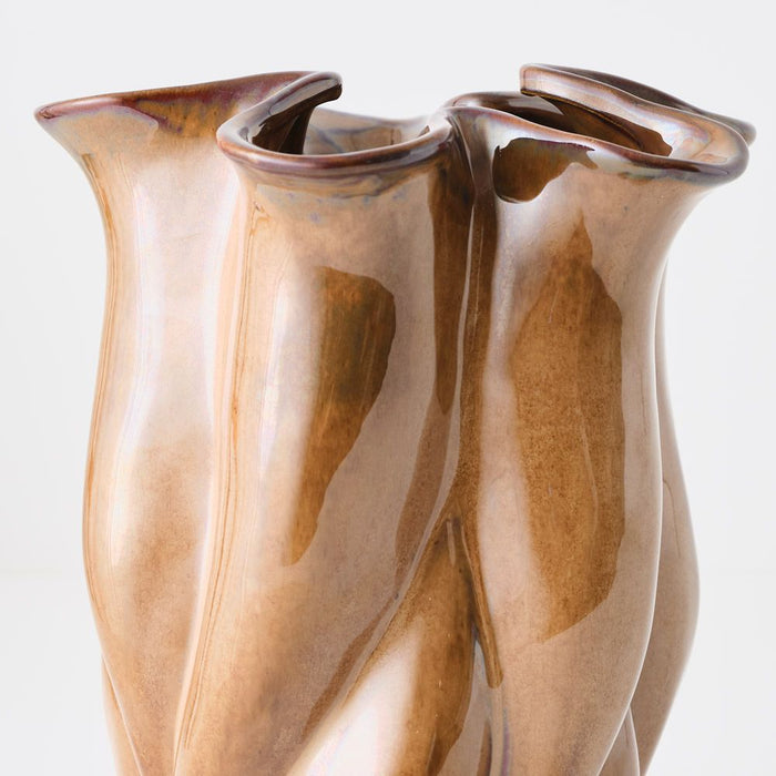 2 x Otilo Vase - Macchiato, 24cmh x 20cmd