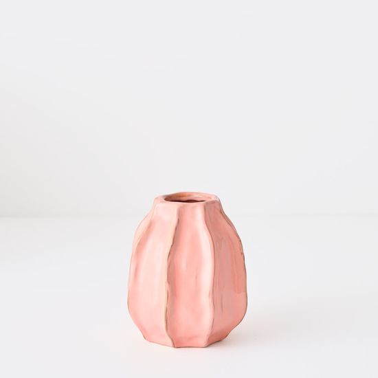 2 x Penelope Vase - Coral Pink