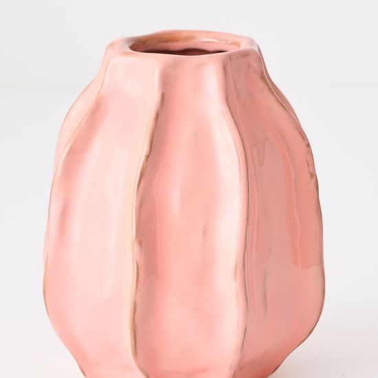 2 x Penelope Vase - Coral Pink