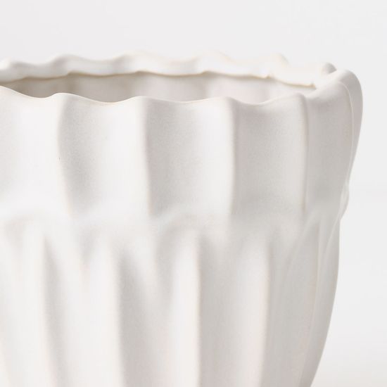 2 x Haili Pot - White