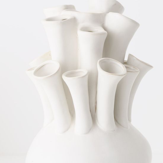 Elea Vase - White