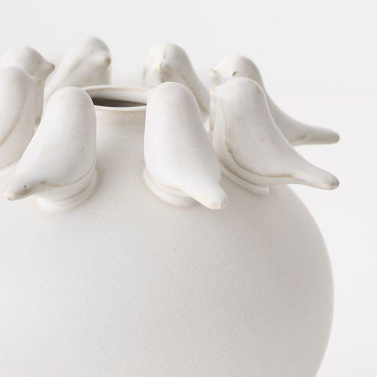 2 x Pekka Vase - White (FI11029WH)
