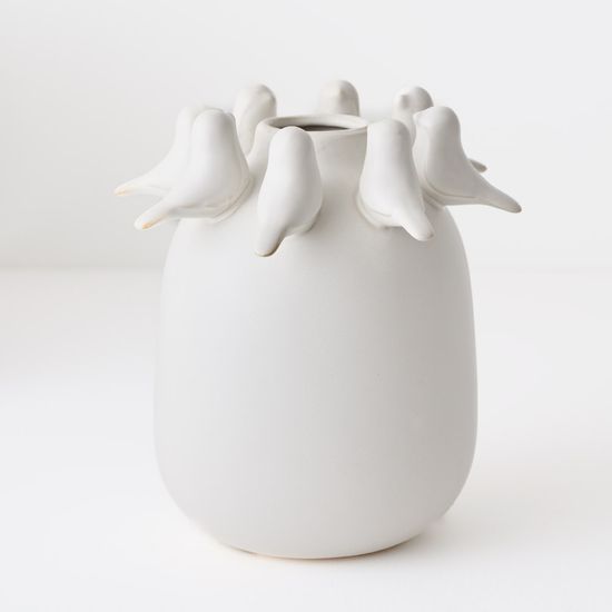 2 x Pekka Vase - White