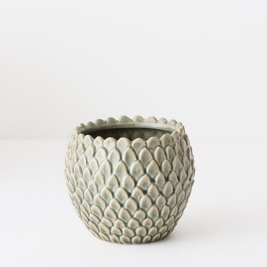 2 x Skalee Pot - Celadon