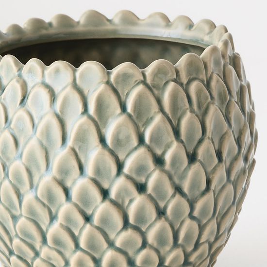 2 x Skalee Pot - Celadon