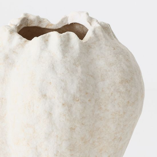 2 x Nagio Vase - Eggshell (FI11035ES)