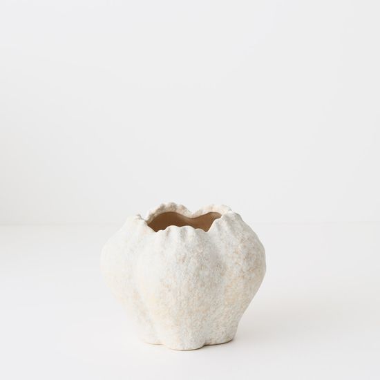 2 x Nagio Vase - Eggshell