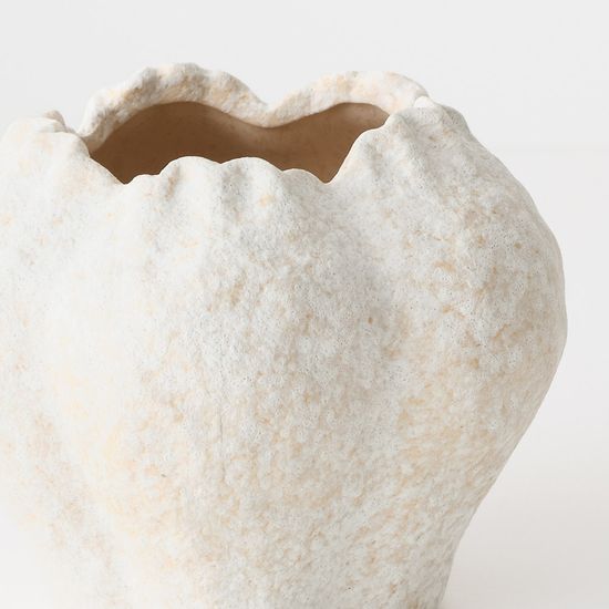 2 x Nagio Vase - Eggshell