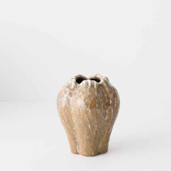 2 x Nagio Vase - Caramel