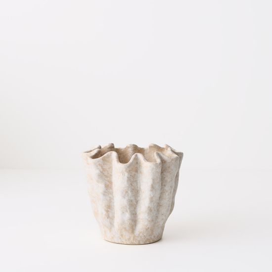 2 x Ena Pot - Eggshell
