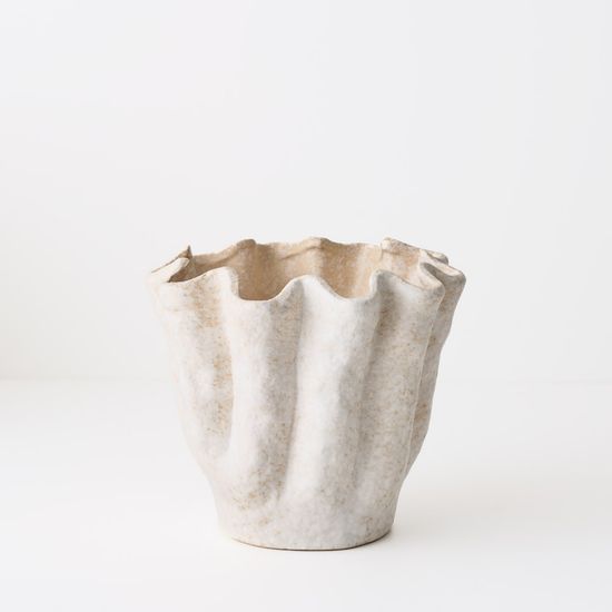 2 x Ena Pot - Eggshell