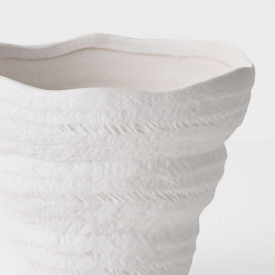 2 x Ulrika Pot - White