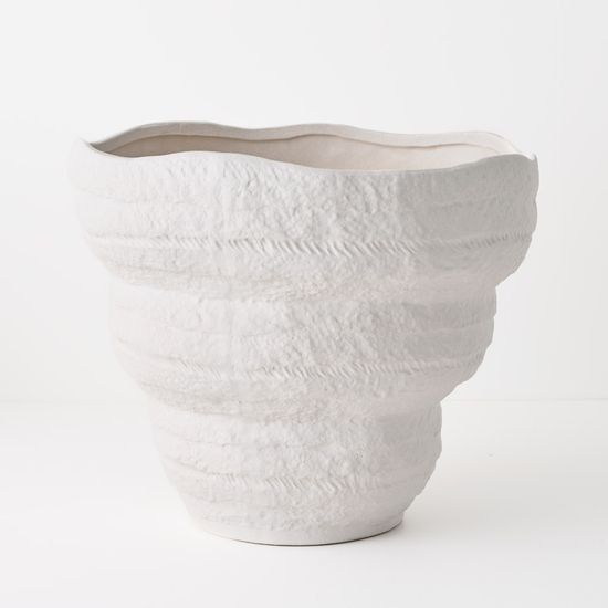Ulrika Pot - White