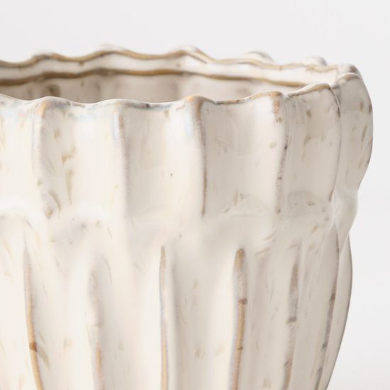 2 x Haili Pot - Ivory