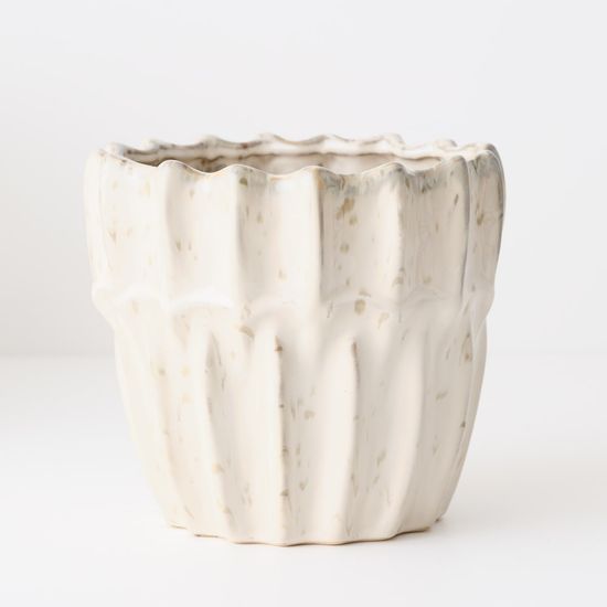 2 x Haili Pot - Ivory