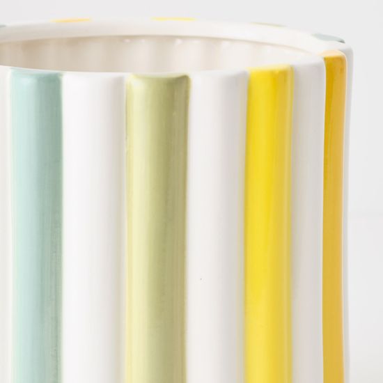 2 x Soleil Pot - Carnival Blue