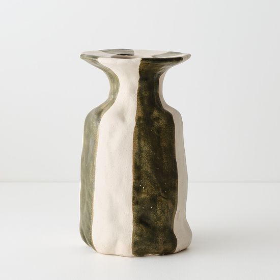 2 x Oreio Vase - Dark Olive