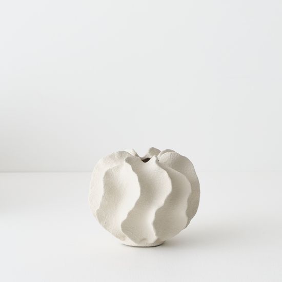 2 x Vase Salento - Limestone