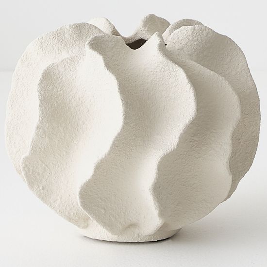 2 x Vase Salento - Limestone