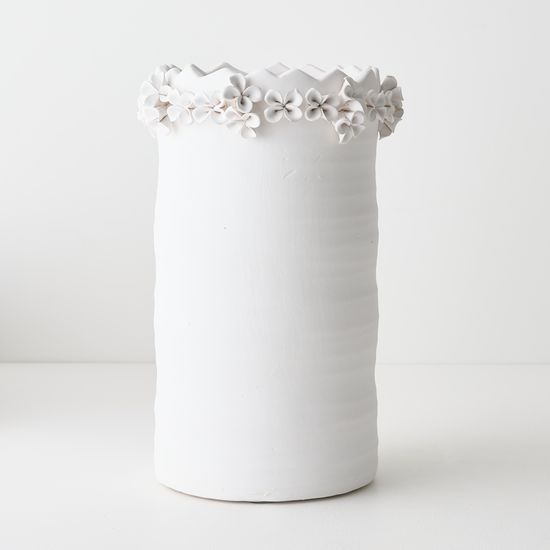 2 x Vase Floreo - White