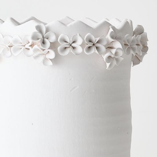 2 x Vase Floreo - White