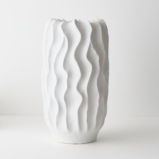 Vase Bario - White
