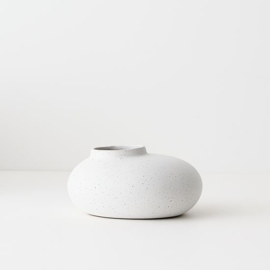 2 x Vase Kenji - White Sand