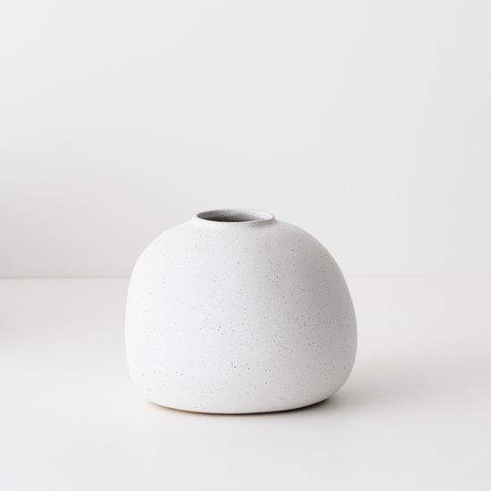 2 x Vase Kenji - White Sand